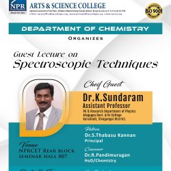 Guest Lecture on Spectroscopic Techniques Guest Lecture on Spectroscopic Techniques