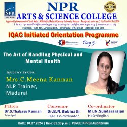 Day – 5 | Orientation Program | Guest Lecture Day – 5 | Orientation Program | Guest Lecture