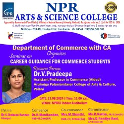 Seminar on Career Guidance for Commerce Students Seminar on Career Guidance for Commerce Students