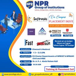 On-Campus Placement Drive – ISoftronics