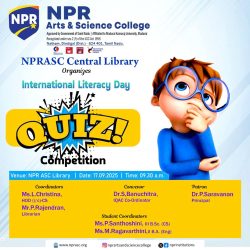 International Literacy Day Quiz Competition International Literacy Day Quiz Competition