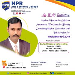 National Innovation Missions Awareness Workshop