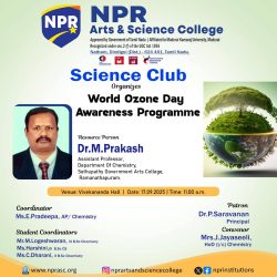 World Ozone Day Awareness Programme World Ozone Day Awareness Programme